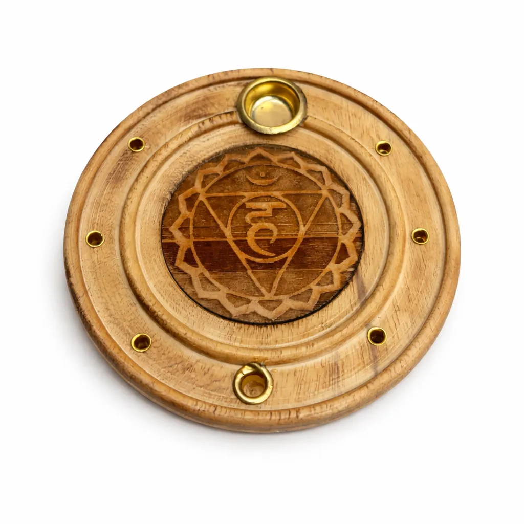 हँ Round Incense Holder